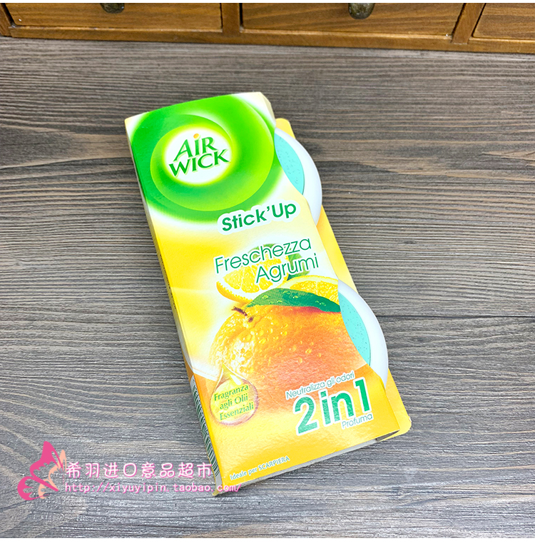Ý nhập khẩu AIR WICK UFO Frĩa dán nhãn dán nhà vệ sinh Tủ giày khử mùi nước hoa - Trang chủ nước lau sàn nhà gift