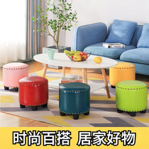 Living room dwarf bench tea few leather bench in bench bench bench bench household doorway to change shoe stool sofa stool