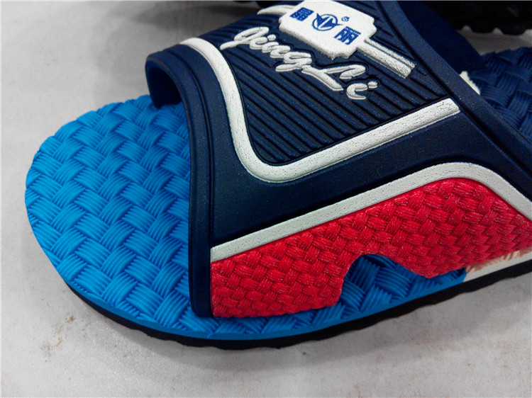 Dép nam mùa hè giản dị pha lê mát mẻ mang dép nam nhà dày đáy nhẹ thoải mái bọt đáy hộ gia đình dép crocs quai ngang