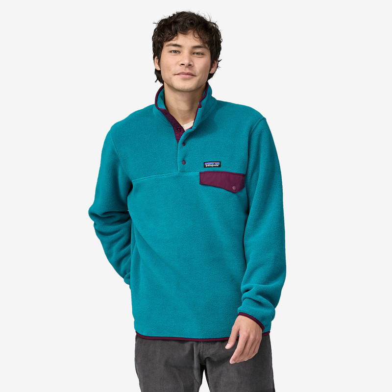 Patagonia Lw Synchilla Snap-T, Patagonia Men's Pullover Fleece Jacket 25551