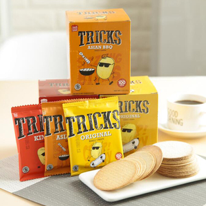 拍3件 印尼进口薄脆饼干180g*3盒