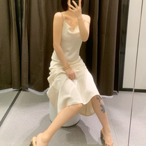 Japan imported high-grade triacetate fabric heavy satin silk fabric dress suit pants clothing material