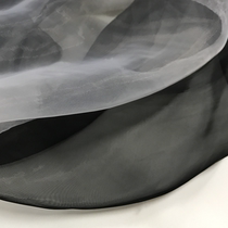 Simulation silk organza fabric imitation silk gauze transparent hard Yarn fabric summer diy clothing lace fabric surface