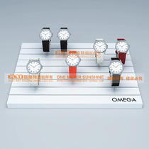 Watch display table tray display rack CK watch rack storage box wooden tray jewelry rack display shelf props