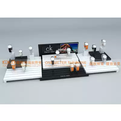 Watch display props set watch seat pillow bag storage tray watch counter display bracket logo customization