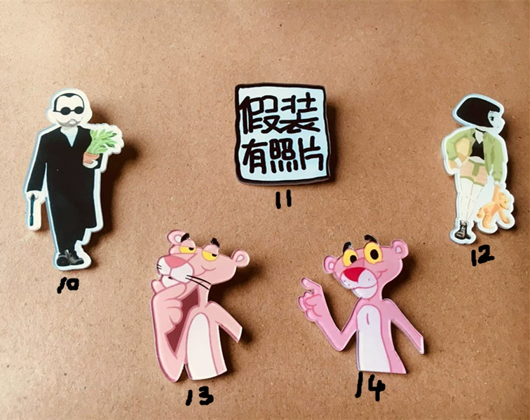Badge Story Tính cách Cartoon Badge Badge Badge Nhật Bản và Hàn Quốc Pin Badge Cartoon Cartoon Badge Trâm - Trâm cài