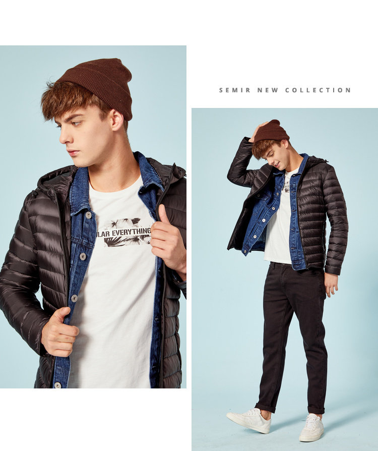Blouson homme SEMIR   en Nylon - Ref 3120663 Image 10