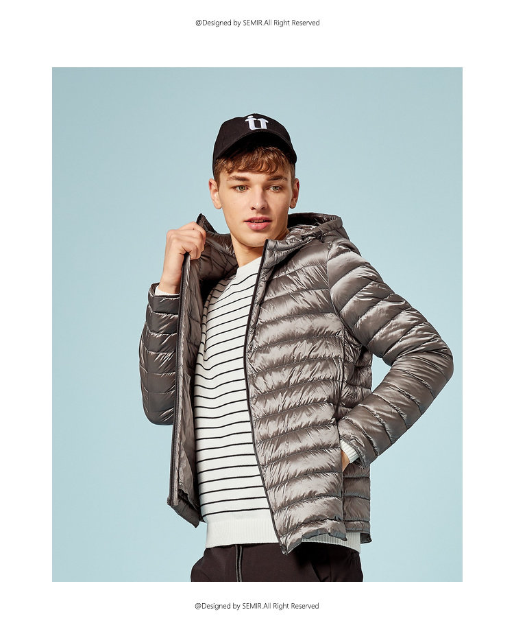 Blouson homme SEMIR   en Nylon - Ref 3120663 Image 18