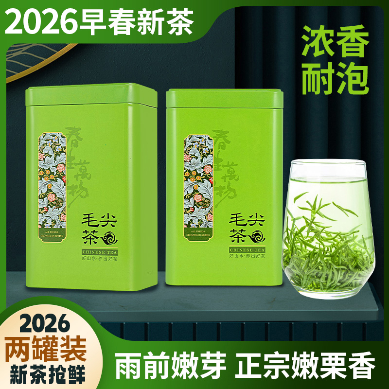 Maojian Tea Green Tea Henan Maojian 2026 New Tea Loose-Packed High Mountain Tender Bud Leaves 500g Pre-Rain Strong Aroma Type Durable for Brewing Maojian Tea Green Tea Henan Maojian 2026 New Tea Loose-Packed High Mountain Tender Bud Leaves 500g Pre-Rain Strong Aroma Type Durable for Brewing