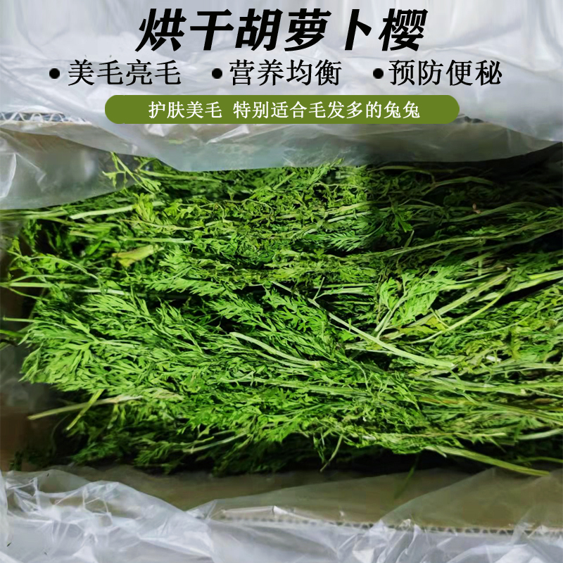 Drying Carrots Cherry Rabbit Dragon Cat Guinea Pig Health Care Pasta Snack Supplement Vitamin Gross 500g