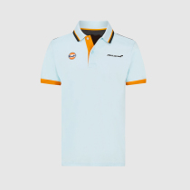 T-shirt Polo à manches courtes combinaison de course McLaren Team F1 personnalisable McLaren Gulf Oil nouvelle collection 2021