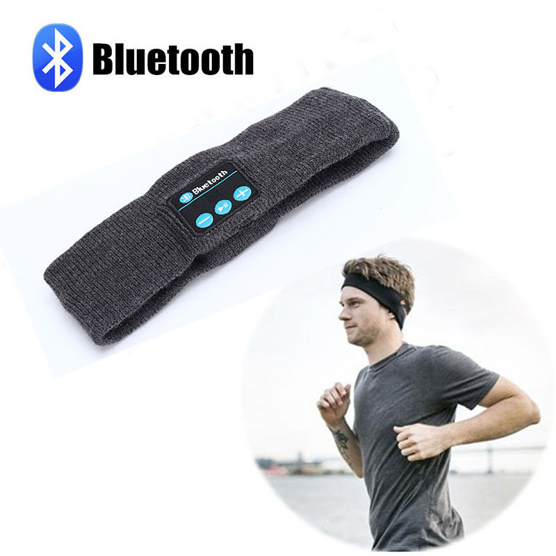 Soft Sleeping Eye Mask Soundproof Yoga Sports Running Bandana Sleeping Headphones Headphones Bluetooth Headphones