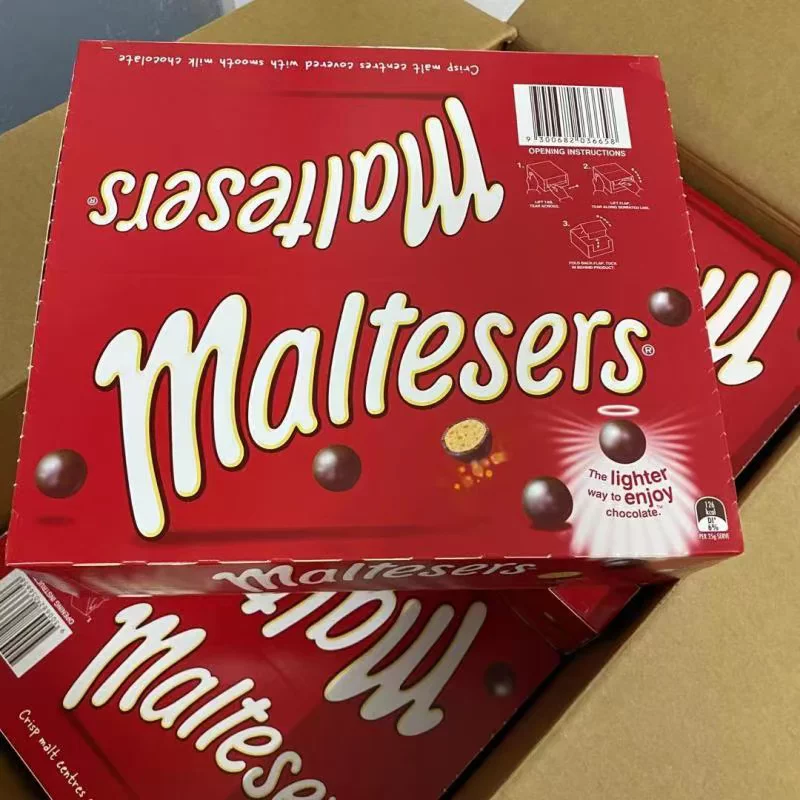 [Австралия Maltesers хрустящие молочные шоколадные шарики 90г*12 коробок]