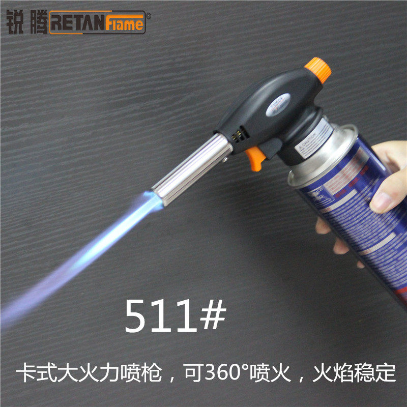 torch high temperature portable flamethrower flamethrower baking igniter burning pig hair blowtorch card spray gun nozzle