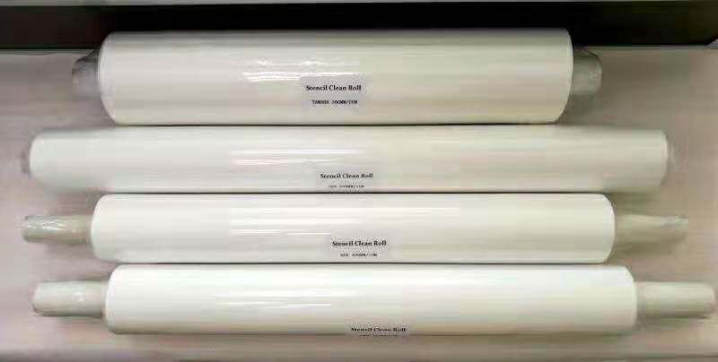 smt steel mesh wipe paper GKG300*10M*410 Dust-absorbing paper absorbing cleaning products Derson printing press