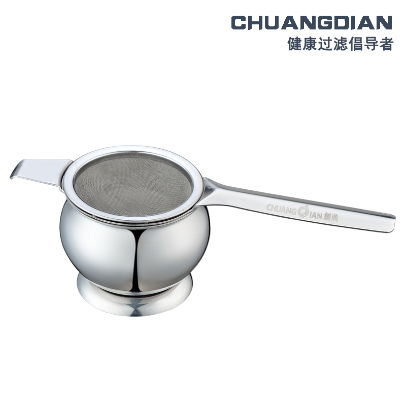 Creator Stainless Steel Tea Leak Tea Leaf tea with Tea Trail Zero-fit Gongcup Filter Strainer Lengthened Thickened version