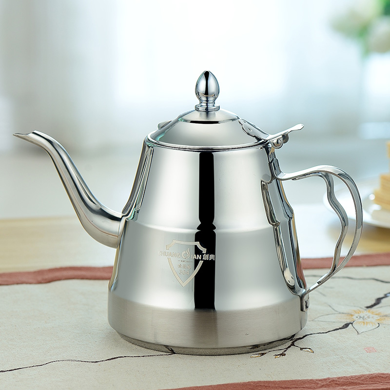 Classic food grade 304 stainless steel kettle Tea pot tea set tea pot and electromagnetic kettle