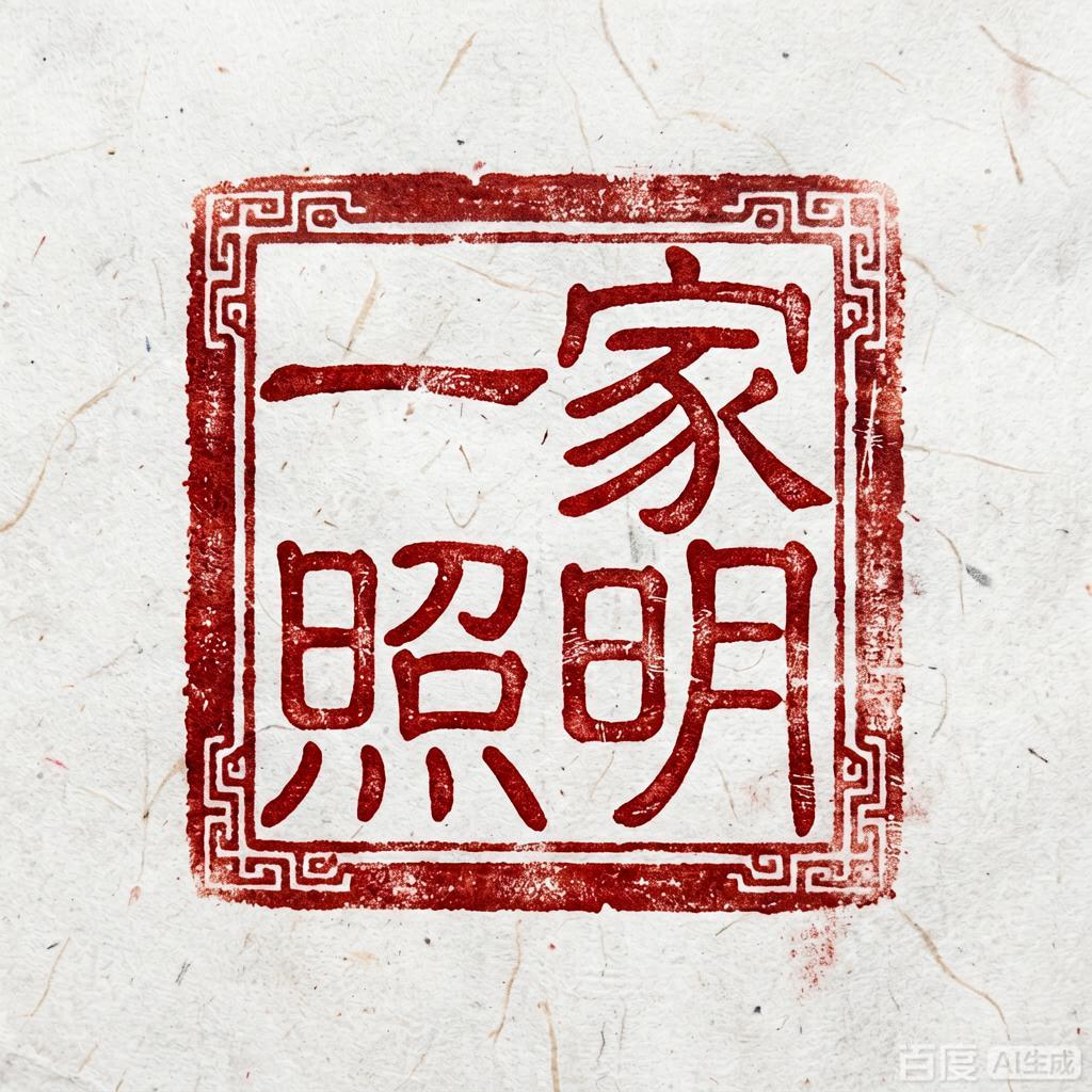 一家照明店