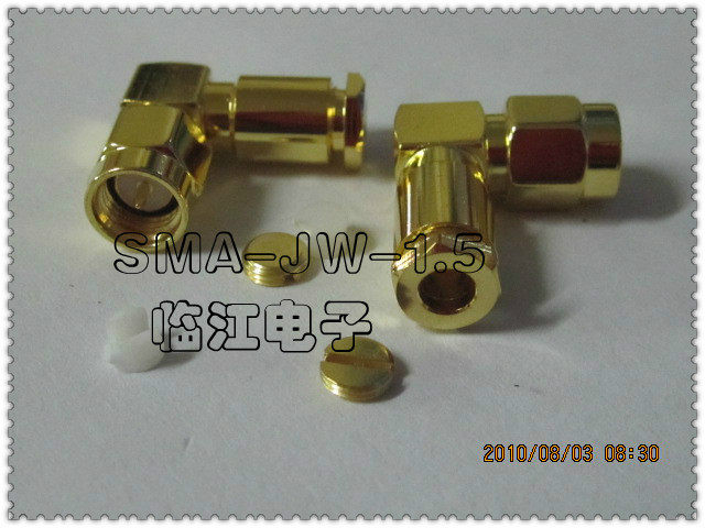 SMA-JW-1 5 mount SMA high frequency full gold plated connection -1 5 feeder SMA male -1 5 connector