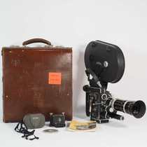 Western Antique 1960 Swiss Bolex H16 Reflex 16mm Film Camera 8 Items