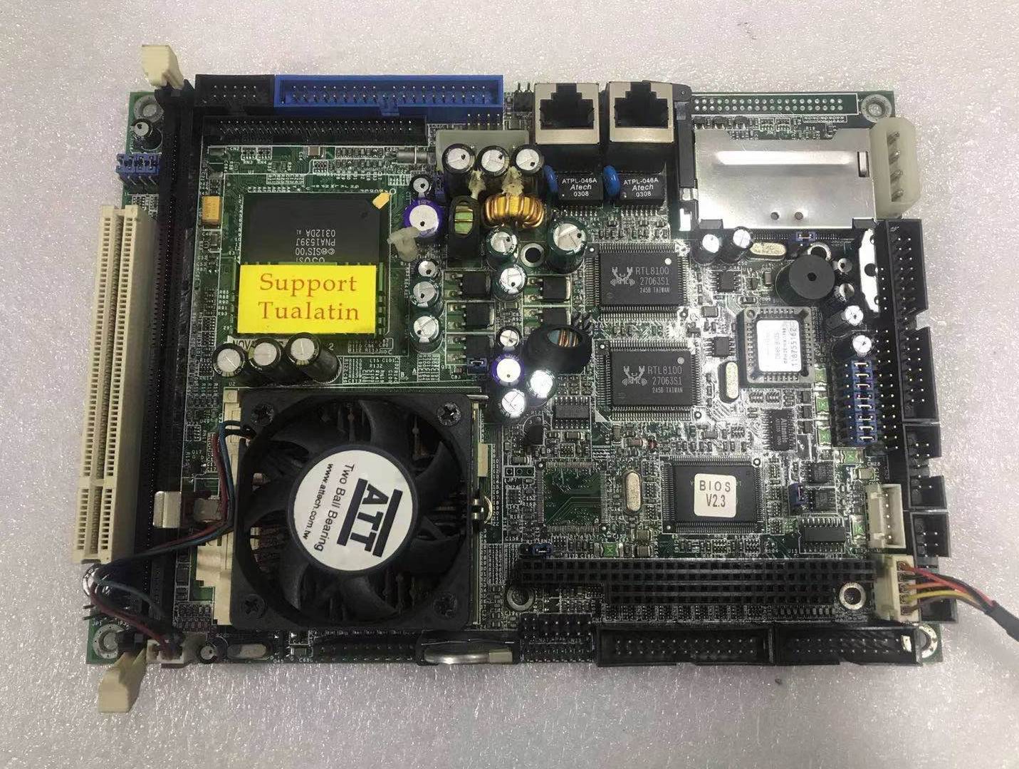 IEI IEI NOVA-7896R V2 2 CPU Board - 5 25 Dual Realtek 8100