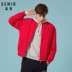Quần áo cotton Senma nam 2019 mùa đông nam mới quần áo áo khoác học sinh áo khoác rộng đẹp trai áo khoác cotton dày - Bông áo phao đại hàn nam giới Bông