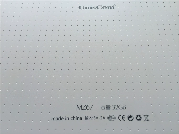 Màn hình cảm ứng CH-1096A1-FPC276-V02 Phụ kiện màn hình ngoài máy tính bảng UnisCom MZ67 phụ kiện máy tính bảng