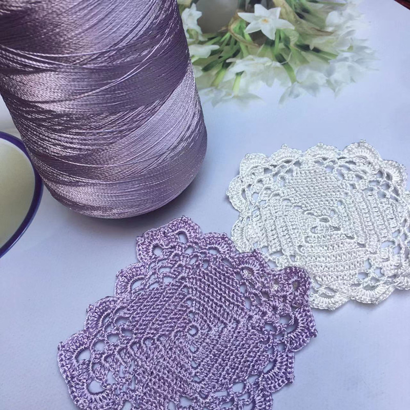 Super Beautiful Pearlescent Lace Thread for Clothes, Shawls, Tablecloths, Accessories, Crochet Fine Thread, Size 10