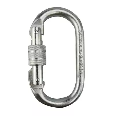 O-type screw main lock mountaineering safety buckle lock Cross-rope equipment outdoor climbing main lock