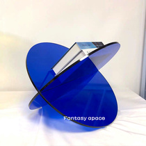 Nordic art acrylic planetary bookshelf window ornaments homestay soft decoration ins simple shooting props