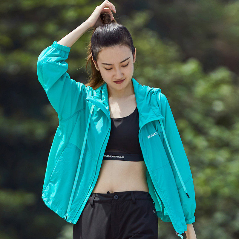 Pathfinder sunscreen women's 21 spring and summer new anti-ultraviolet and light rain light and breathable jacket TAZJ82724