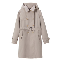 Pathfinder Wind Raincoat Woman 21 Spring Summer New Outdoor Travel Breathable Solid Cut Long Windsuit TABJ82588