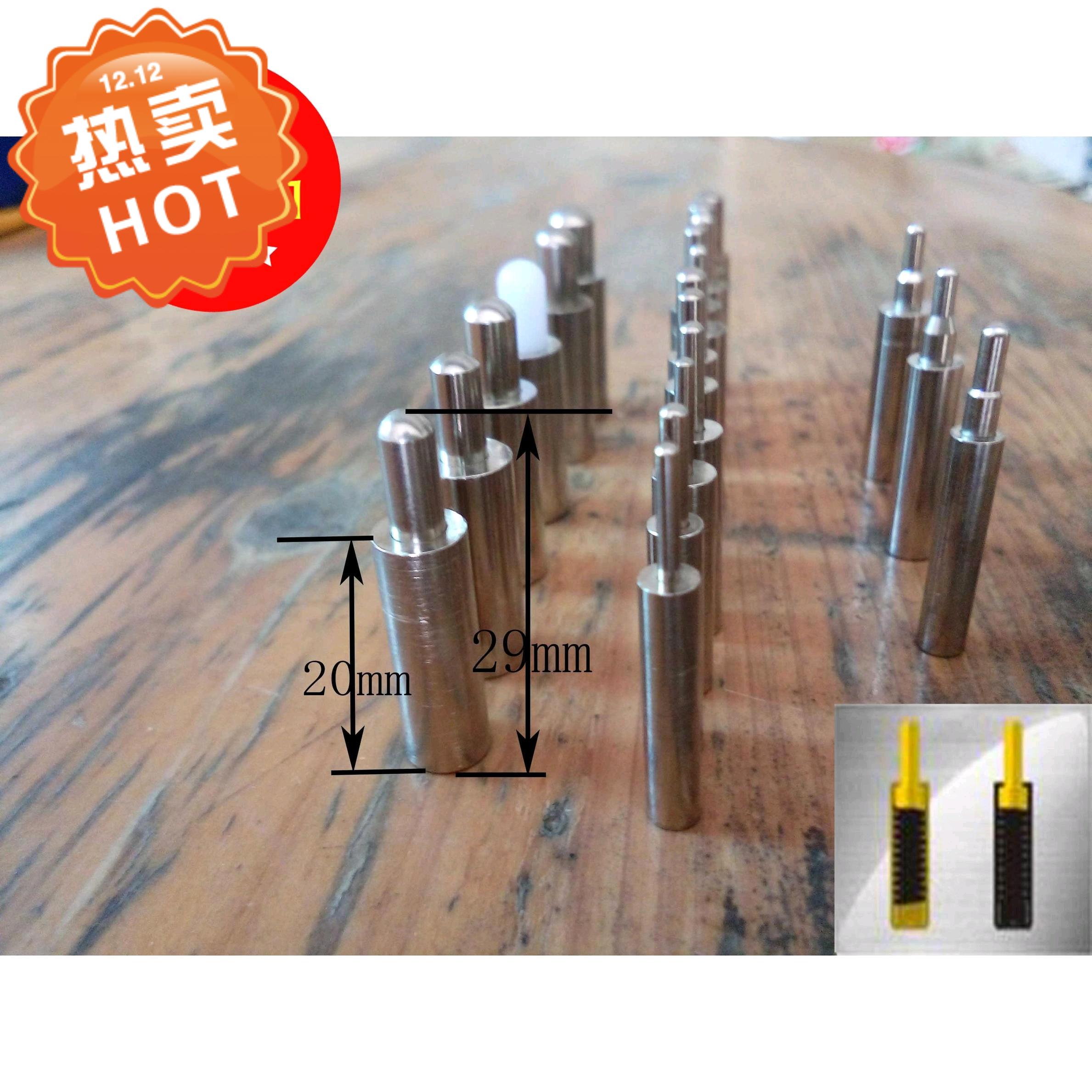 Spring Positioning Pin Brass Plated Nickel Trails Spring Plunger Positioning Post Stainless Steel Flange Type Boobao-Taobao