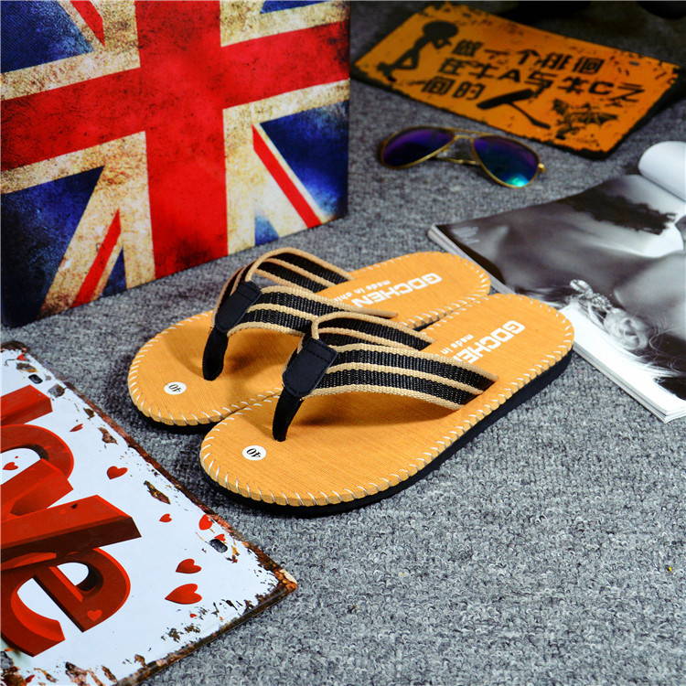 Của nam giới Đỏ Dép Đi Trong Nhà Màu Đỏ Phía Dưới Dép của Nam Giới Non-slip Flip-flops Cá Tính Dép Nam Bãi Biển Thở Giày người đàn ông