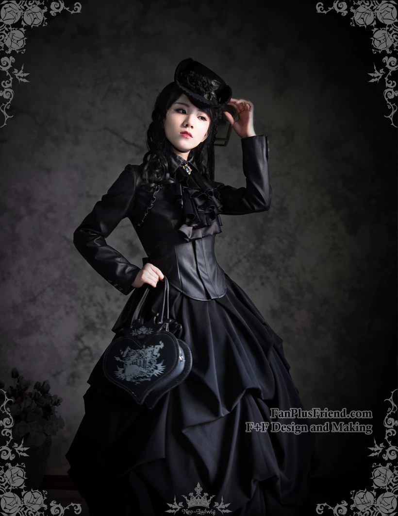 [Sale show] Luide's century lonely retro long sleeve fake 2 PU jacket