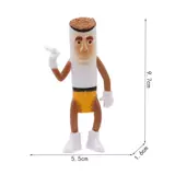 Новая зарубежная классика гор и морей, модель Короны, палочка, человек, карандаш, человек, сыр, кукла, модель игрушки