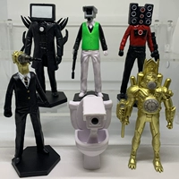 Часы, электродрель, туалет, кукла