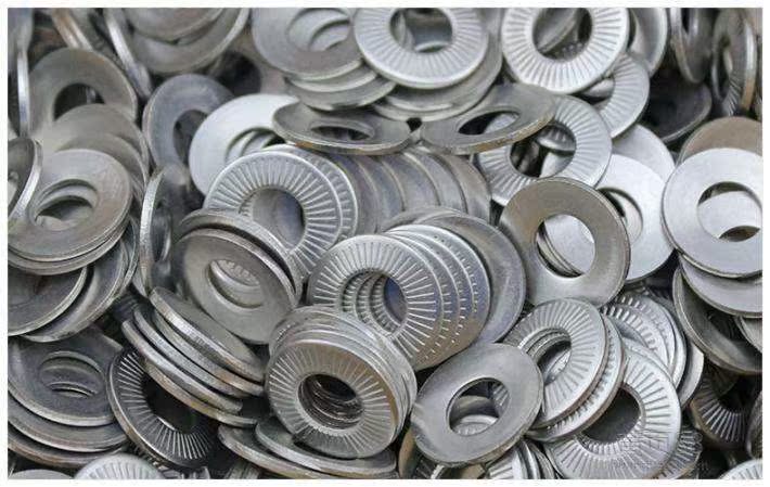 304 stainless steel butterfly saddle single-sided flower tooth washer Non-slip gasket M3M4M5M6M8M10M12M16