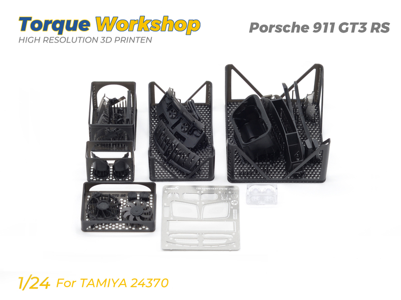 Torque Workshop 1/24 911 Gt3 Rs Upgrade Kit with Tamiya Parts