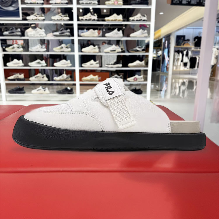 Fila 2025 New Women's Shoes Birkenstock Style Energetic Slippers Casual Slip-On Half-Slip Sandals Fila 2025 New Women's Shoes Birkenstock Style Energetic Slippers Casual Slip-On Half-Slip Sandals