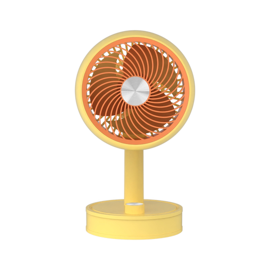 Infinite Desktop USB Rechargeable Mini Fan for Student Dormitory, Handheld, Convenient, Mini Office Desk Fan, Silent, Strong Wind