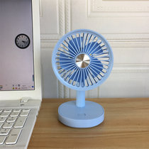 Mini-handheld desktop USB charging student dorm convenient desktop silent wind bed head