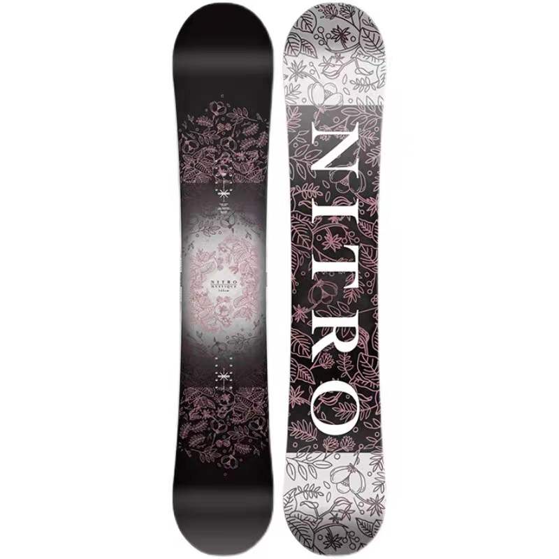 Cold Mountain Snow with 2223 new NITRO Nijo Mystique female flat flower versatile veneer snowboard-Taobao