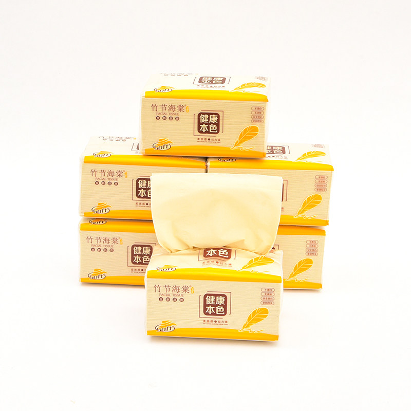 Bamboo Festival Haitang colour Extraction Toilet Paper Napkin napkins Three-layer extraction of paper towels Bamboo Pulp Household