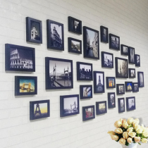 5 10 7-inch creative photo frame wall hanging seven-inch photo creative photo frame living room image frame picture frame combination