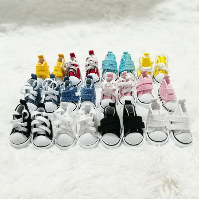 Eva Shoes 20cm15cm Spot Doll Eva Used Shoes 20 cm Cotton Doll Sails Cloth Shoes Accessories Stars Same