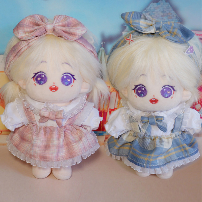 15CM cotton ova clothes 20CM spot JK Academy wind skirts cute 20 cm doll clothes No property suits
