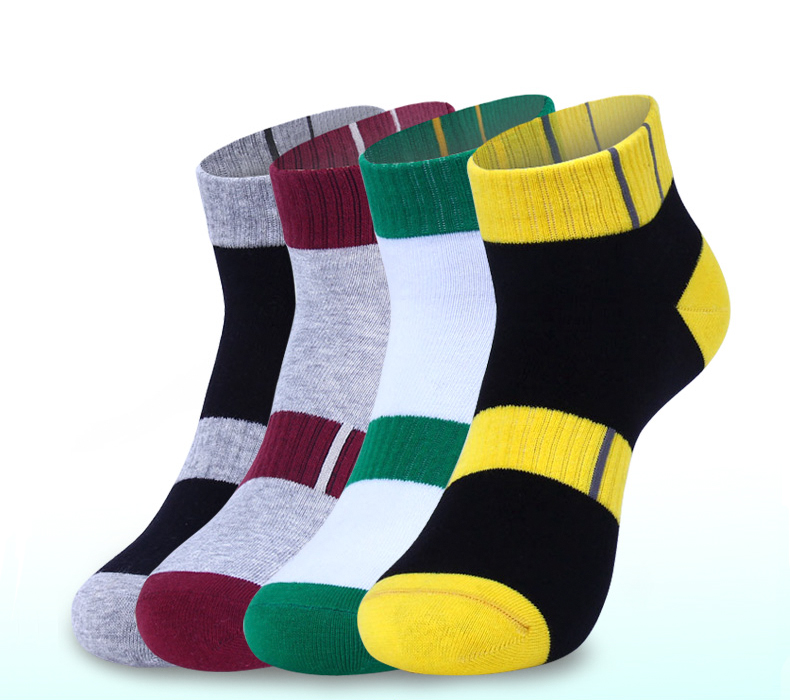 Vớ dài thể thao nam vớ cotton ống mùa thu và mùa đông 12-15 tuổi khử mùi thanh niên trẻ lớn học sinh trung học cơ sở vớ champion