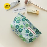 Брендовая свежая маленькая портативная косметичка, сумка через плечо, помада, румяна, косметическая пудра