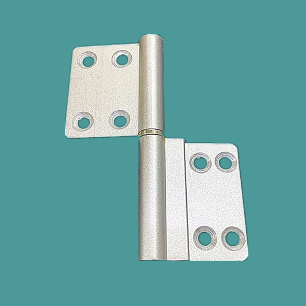Plastic-steel-aluminum alloy powder room door hinges